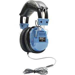 DELUXE HEADSET WITH IN-LINE MICAND ON EAR NOB VOLUME CONTROL