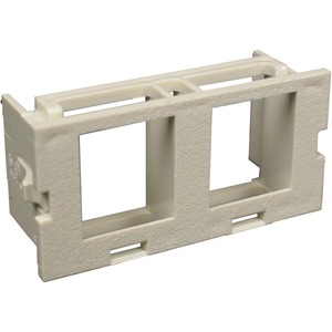 Wiremold CM 2A Dual Flushmount Unloaded Keystone Module