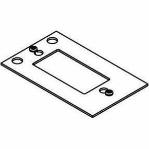 Wiremold CRFB Series Center GFCI/Decorator Plate #4