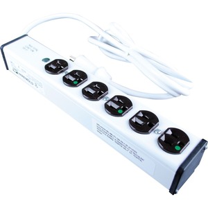 Wiremold Plug-In Outlet Center 6-Outlet Power Strip