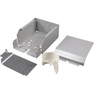 Wiremold V4010DFO Entrance End Fitting - Steel - Ivory - TAA Compliant