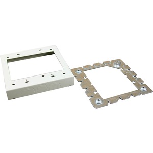 Wiremold 500/700 Two-Gang Flush Type Extension Adapter Fitting