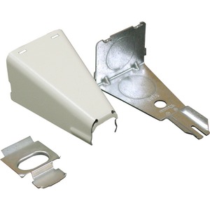 Wiremold V5785 Mounting Adapter for Cable Raceway - Ivory