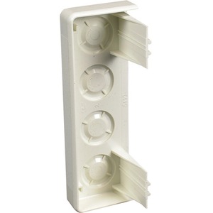 Wiremold 5410-WH 5400 Blank End Fitting - Non-Metallic - White - TAA Compliant