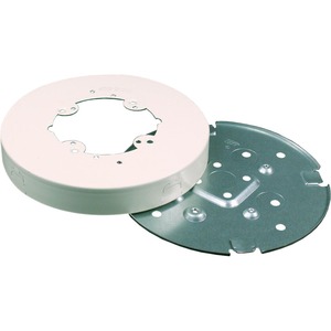 Wiremold Raceway Mounting Box - White