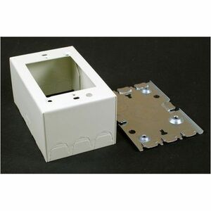 Wiremold Switch and Receptacle Box Fitting Series - One-Gang Extra Deep - White