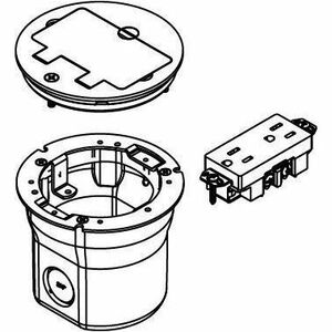 Wiremold 862TGFI Mounting Box - Brown