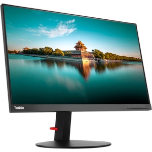 Lenovo ThinkVision P24h-10 23.8" QHD LCD Monitor - Glossy Black