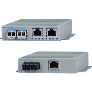 Omnitron Systems OmniConverter FPoE/SL Transceiver/Media Converter