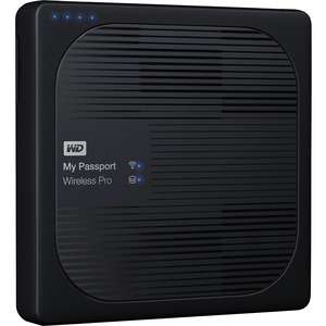 WD 4TB My Passport Wireless Pro Portable External Hard Drive - WiFi AC, SD, USB 3.0