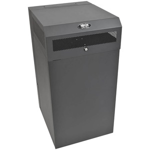 Tripp Lite by Eaton SmartRack SRWF16U38 16U Wall Mountable Rack Cabinet for Server, LAN Switch, Patch Panel - 482.60 mm Rack Width x 889 mm Rack Depth - Black Powder Coat