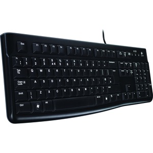 Logitech Business K120 Keyboard - Cable Connectivity - USB Interface - Lithuanian - Black