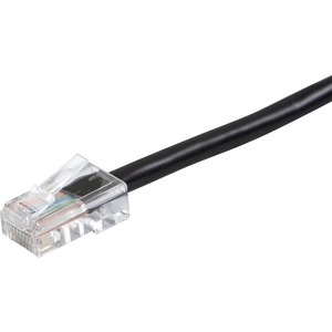 Monoprice ZEROboot Series Cat5e 24AWG UTP Ethernet Network Patch Cable, 75ft Black