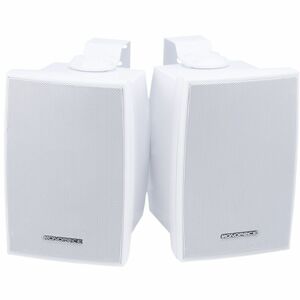 Monoprice 6971 2-way Wall Mountable, Pole Mount, Surface Mount Speaker - White