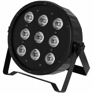 Stage Right 9x10W Quad LED Flat PAR RGBW Stage Wash Light 90W Output