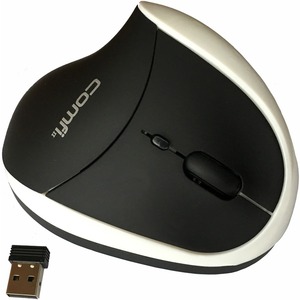 COMFI II WIRELESS ERGONOMIC COMPUTER MOUSE WHITE