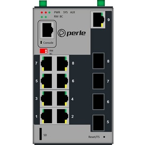 Perle IDS-509CPP-XT - Industrial Managed Ethernet Switch