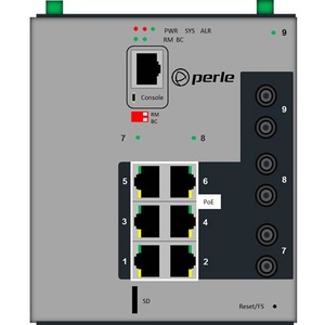 Perle Industrial Managed Power Over Ethernet Switch