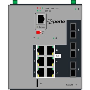 Perle Industrial Managed Power Over Ethernet Switch