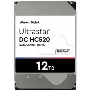 Western Digital Ultrastar DC HC520 HUH721212ALE604 12 TB Hard Drive - 3.5" Internal - SATA (SATA/600)