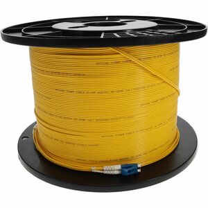 AddOn 125m LC (Male) to LC (Male) Yellow OS2 Duplex Fiber OFNR (Riser-Rated) Patch Cable