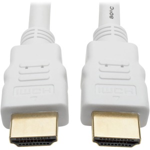 Tripp Lite High-Speed HDMI Cable Digital Video and Audio HD (M/M) White 25 ft. (7.62 m)