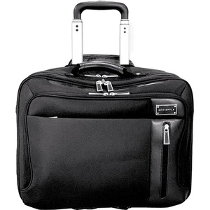 ECO STYLE Tech Exec Carrying Case (Roller) for 16.1" to 17" Notebook - Black