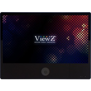 ViewZ VZ-PVM-I2B3N 23" Class Webcam Full HD LCD Monitor - 16:9 - Black