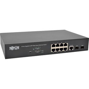 Tripp Lite 8-Port Gigabit Ethernet Switch L2 Managed SFP 10/100/1000Mbps