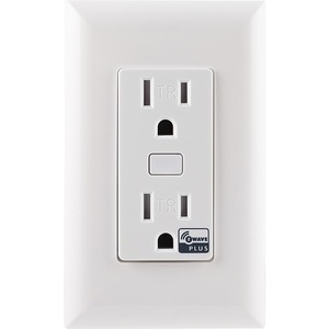 GE GE Z-Wave Plus In-Wall Tamper-Resistant Smart Outlet