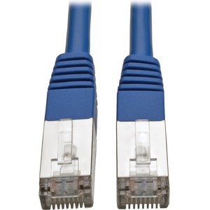 Tripp Lite Cat5e 350 MHz Molded Shielded STP Patch Cable (RJ45 M/M), Blue, 3 ft.