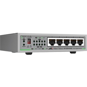 Allied Telesis CentreCOM GS910 AT-GS910/5E 5 Ports Ethernet Switch - Gigabit Ethernet - 10/100/1000Base-T