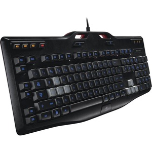 Logitech G105 Keyboard - Cable Connectivity - USB Interface - Black