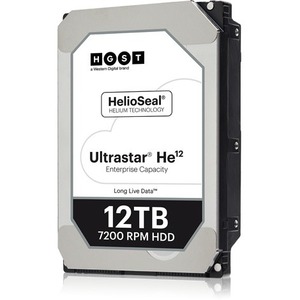 HGST Ultrastar He12 12 TB Hard Drive - 3.5" Internal - SAS (12Gb/s SAS)