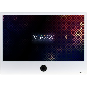 ViewZ VZ-PVM-Z3W3N 27" Class Webcam Full HD LCD Monitor - 16:9 - White