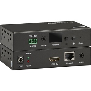 KanexPro NetworkAV H.264 HDMI Receiver over IP w/ POE & RS-232