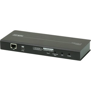 ATEN 1-Local/Remote Share Access Single Port VGA KVM over IP Switch (1920 x  1200)-TAA Compliant