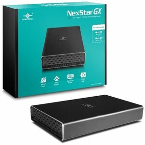 Vantec NexStar GX NST-271C31-BK Drive Enclosure SATA/600 - USB 3.1 (Gen 2) Type C Host Interface External