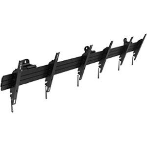 Middle Atlantic VDM-3X1-WM Wall Mount for Monitor - Black Powder Coat