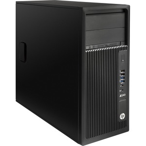 HP Z240 Workstation - 1 Xeon E3-1245 v6 - 8 GB - 1 TB HDD - 256 GB