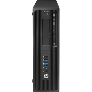 HP Z240 Workstation - 1 x Intel Xeon Quad-core (4 Core) E3-1240 v6 3.70 GHz - 16 GB DDR4 SDRAM RAM - 1 TB HDD - 512 GB SSD - Small Form Factor - Black