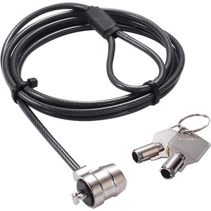 CTA Digital Twisted Steel Security Cable Lock With KA Key