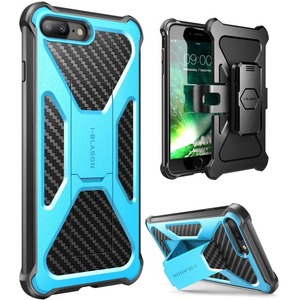 i-Blason Transformer Carrying Case (Holster) Apple iPhone 8 Plus Smartphone - Blue