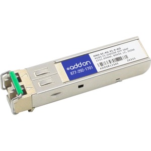 AddOn Cisco ONS ONS-SC-4G-31.9 Compatible TAA Compliant 4GBase-DWDM 100GHz SFP Transceiver (SMF, 1531.90nm, 80km, LC, DOM)