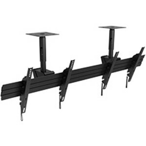 Middle Atlantic VDM-2X1-CM Ceiling Mount for Monitor - Black Powder Coat