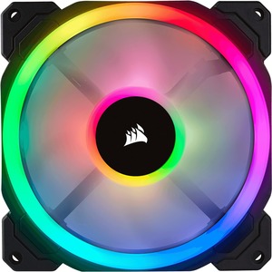 Corsair LL140 RGB 140mm Dual Light Loop RGB LED PWM Fan Single Pack - 1 Pack