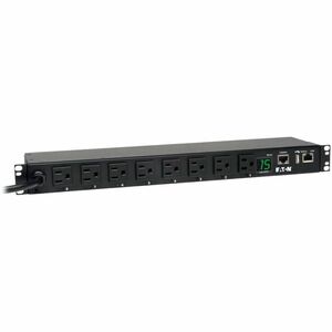 Tripp Lite PDU Switched 120V 1.4kW 15A 8 5-15R 5-15P LX Interface 1URM TAA