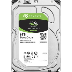 Seagate BarraCuda ST6000DM003 6 TB Hard Drive - 3.5" Internal - SATA (SATA/600)