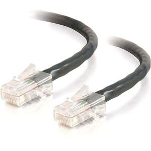 C2G-10ft Cat5e Non-Booted Crossover Unshielded (UTP) Network Patch Cable - Black