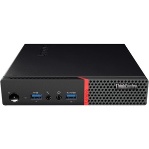 Lenovo ThinkCentre M710q 10MQS6SE00 Desktop Computer - Intel Core i5 7th Gen i5-7500T 2.70 GHz - 8 GB RAM DDR4 SDRAM - 500 GB HDD - Tiny - Black